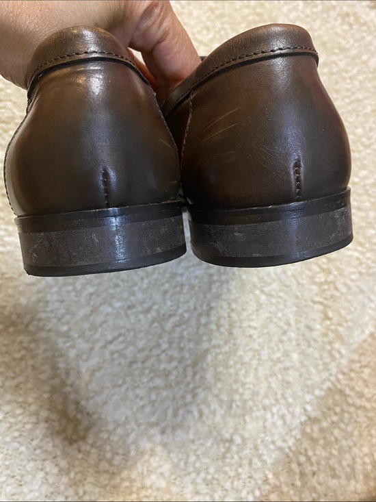 To Boot Brown Leather Penny Loafers main image 9